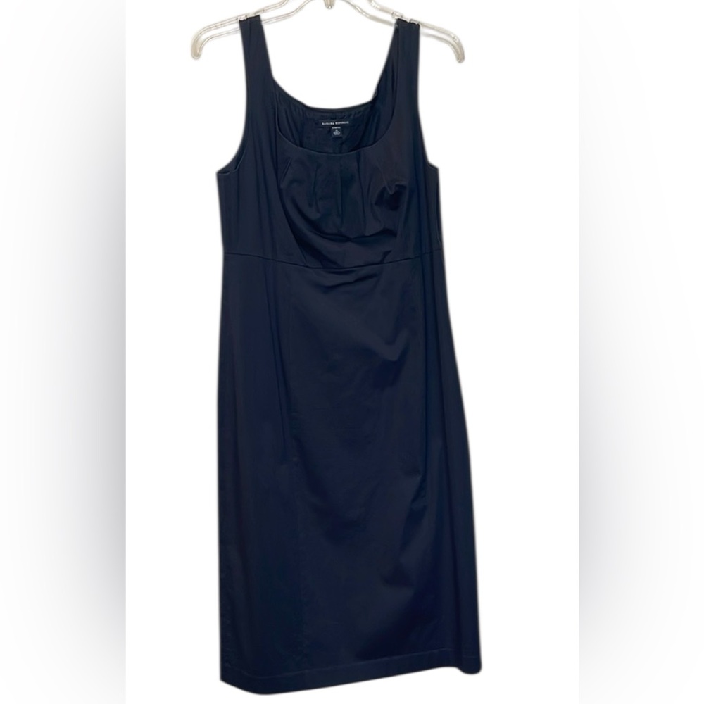 Banana Republic Black Sleeveless Sheath Midi Dress